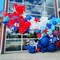 Red Blue White Balloons, 60 Pcs 12 Inches Red White Blue Balloon Set, Blue and Red Party Balloons for Party Decorations